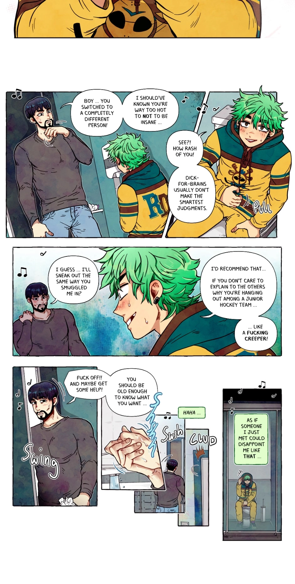 My bias gets on the last train chapter 167 page 6