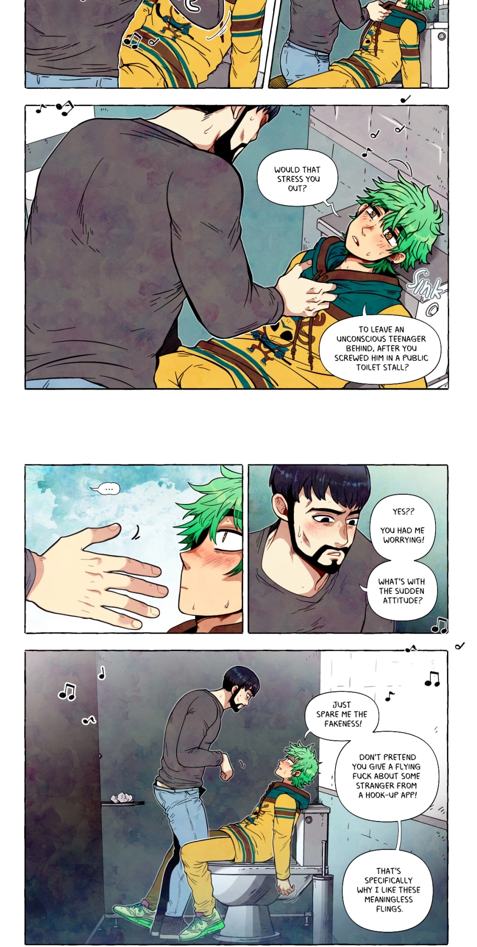 My bias gets on the last train chapter 167 page 4