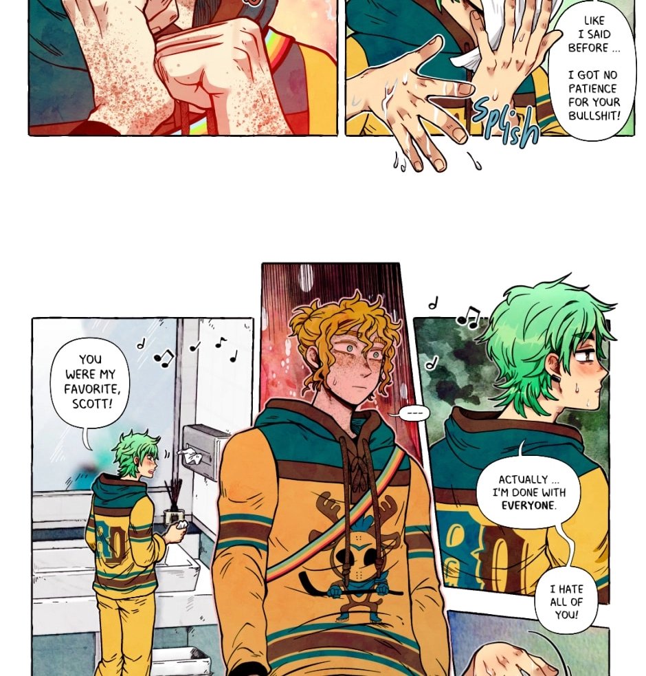 My bias gets on the last train chapter 171 page 5