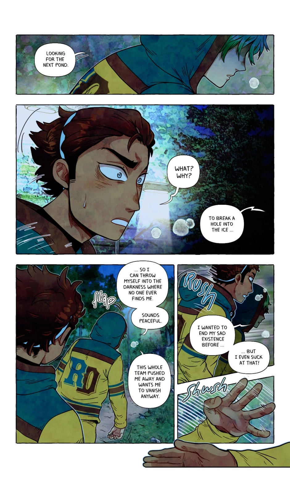 My bias gets on the last train chapter 172 page 2