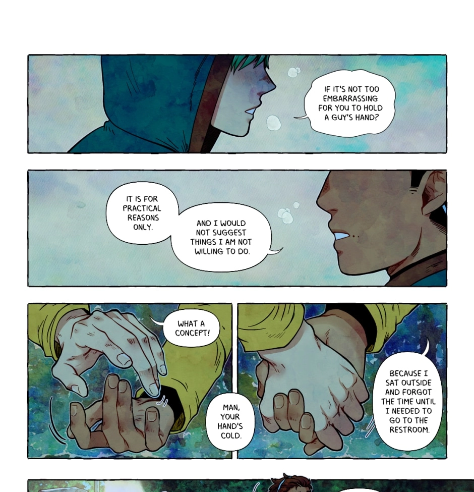 My bias gets on the last train chapter 173 page 2