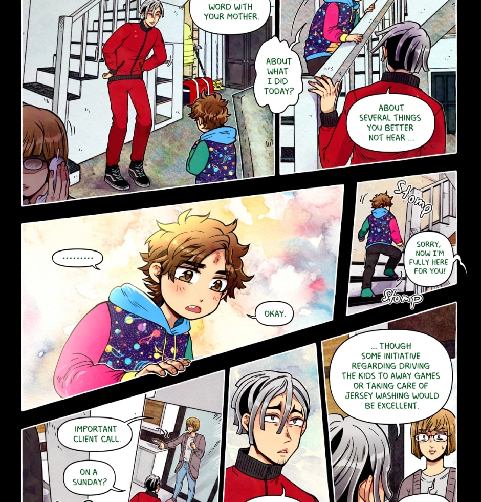 My bias gets on the last train chapter 174 page 6