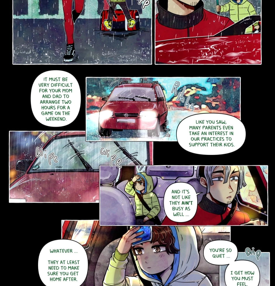My bias gets on the last train chapter 174 page 3