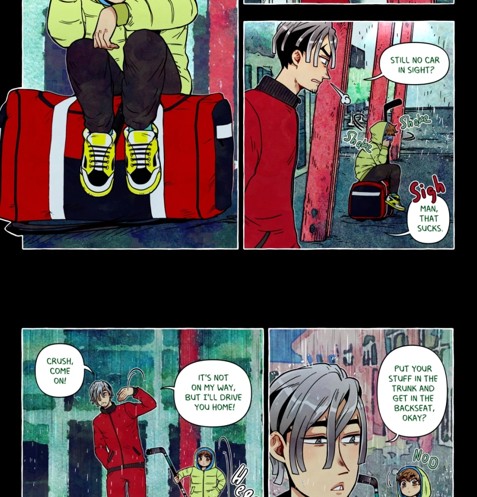 My bias gets on the last train chapter 174 page 2