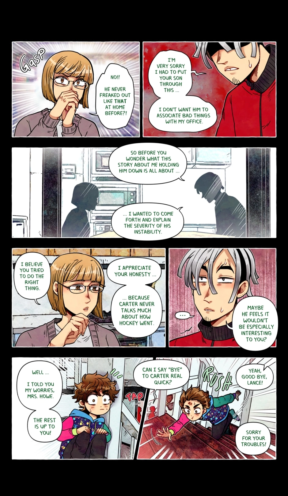My bias gets on the last train chapter 176 page 2