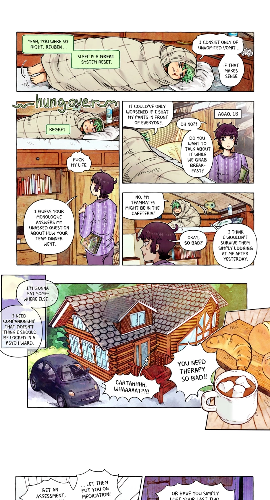 My bias gets on the last train chapter 177 page 1