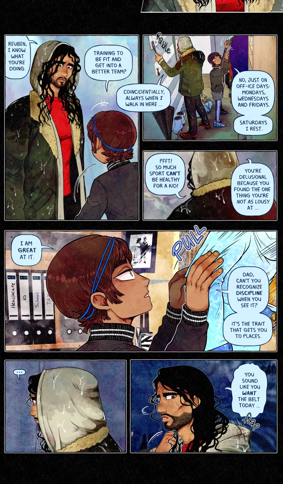 My bias gets on the last train chapter 94 page 2