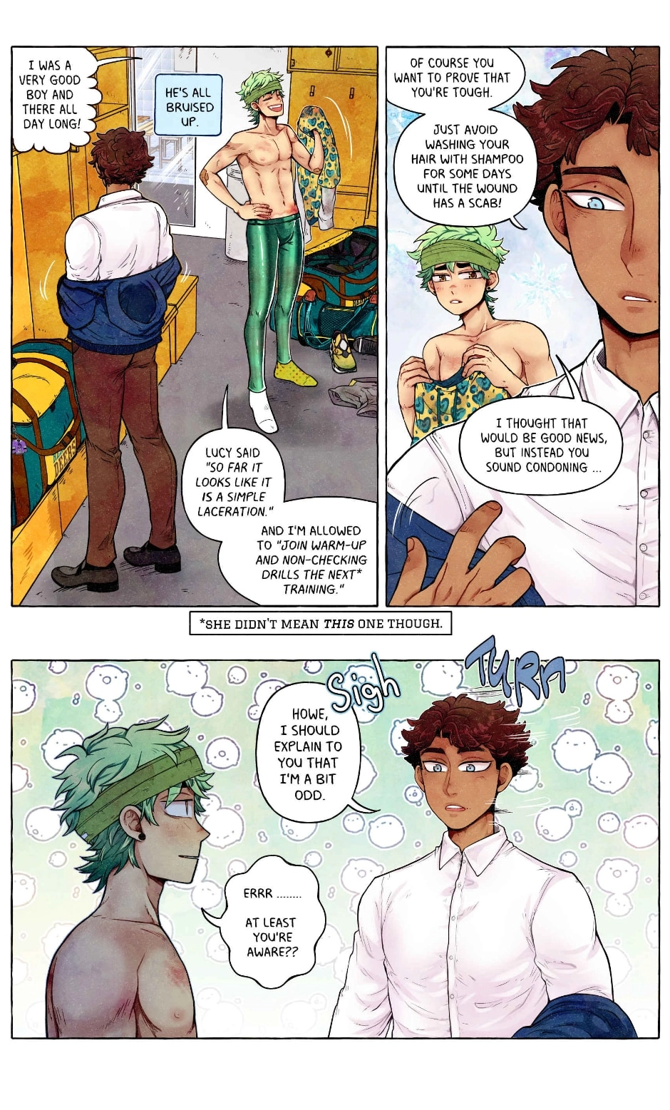 My bias gets on the last train chapter 97 page 2