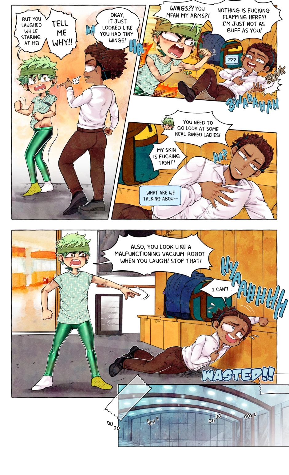 My bias gets on the last train chapter 98 page 4