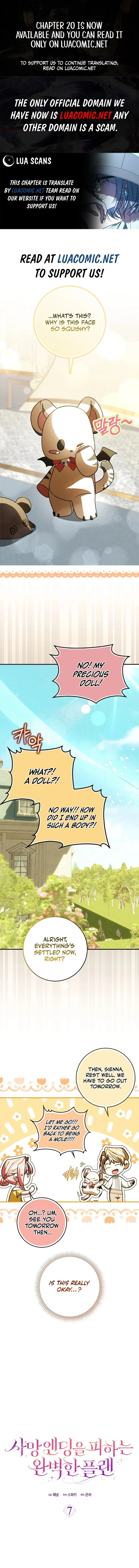 The Perfect Plan to Avoid the Death Ending chapter 7 page 1