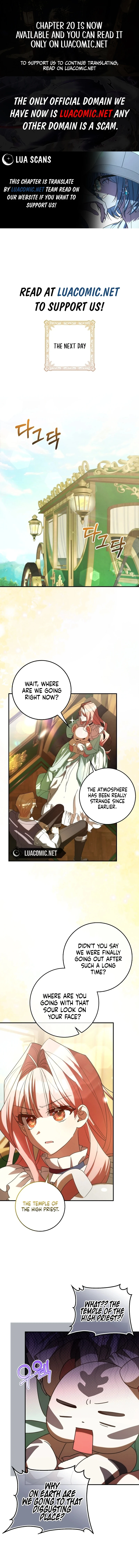 The Perfect Plan to Avoid the Death Ending chapter 8 page 1