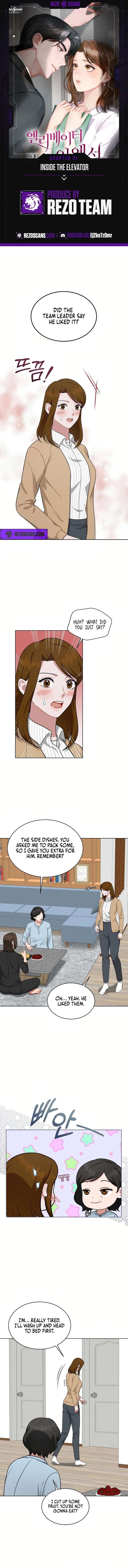 Inside the Elevator chapter 21 page 1