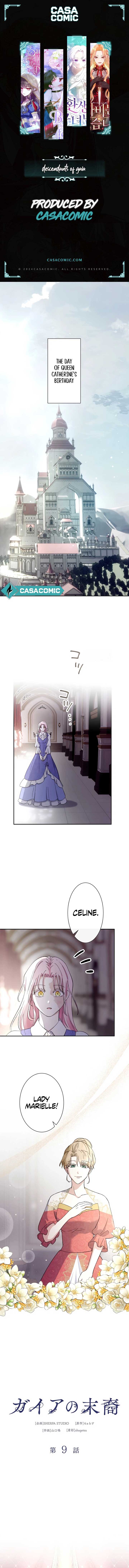 Descendants of Gaia chapter 9 page 1