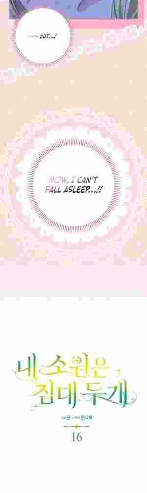 My Wish Is Two Separate Beds chapter 16 page 17