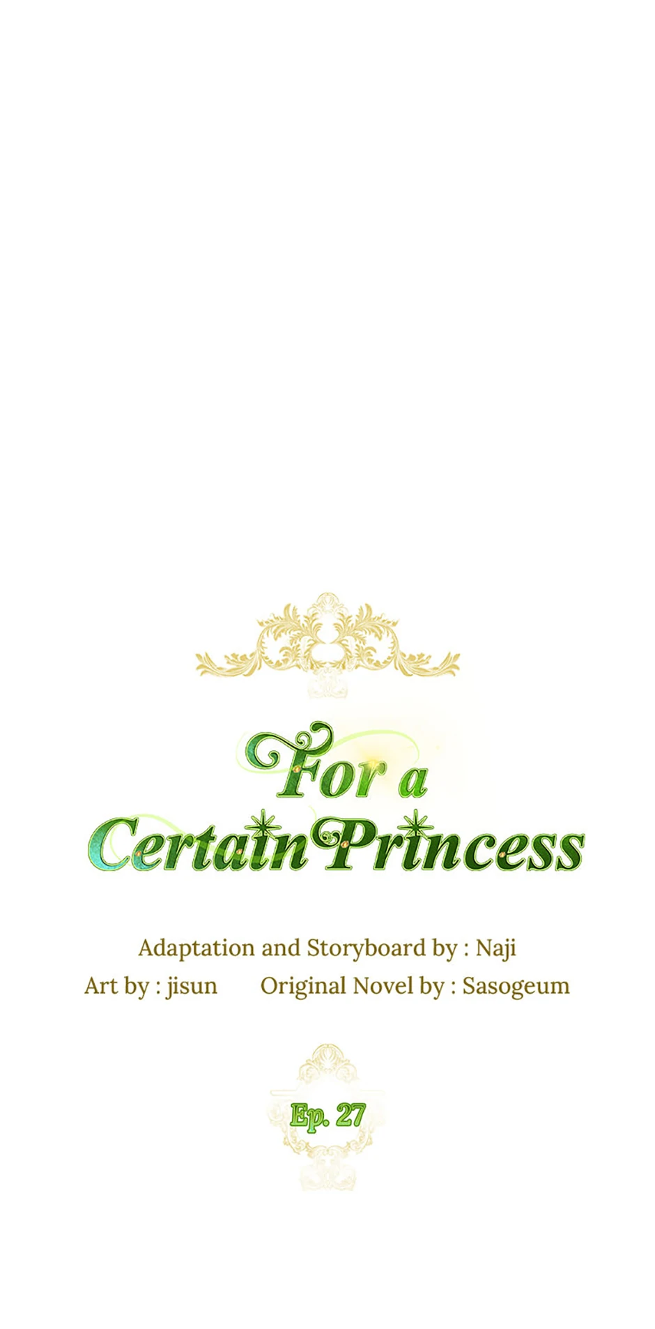 For a Certain Princess [Official] chapter 27 page 26