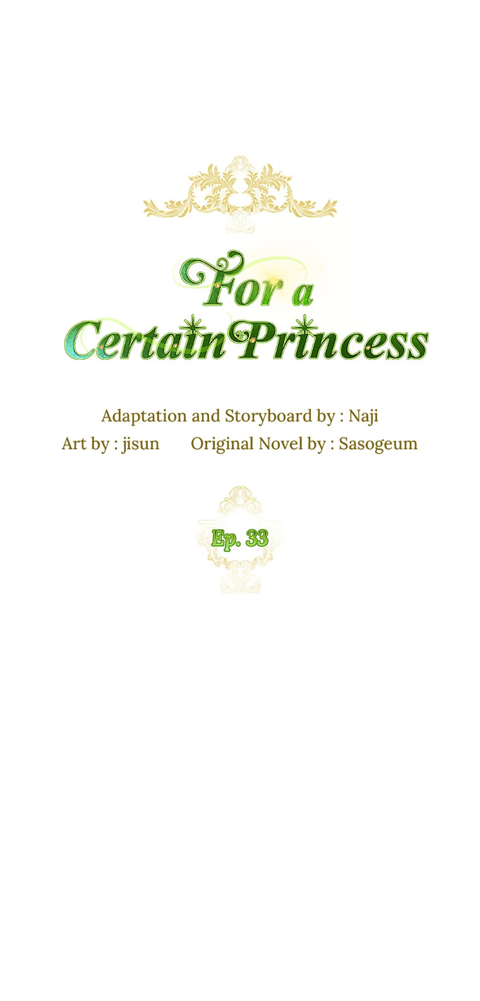 For a Certain Princess [Official] chapter 33 page 37