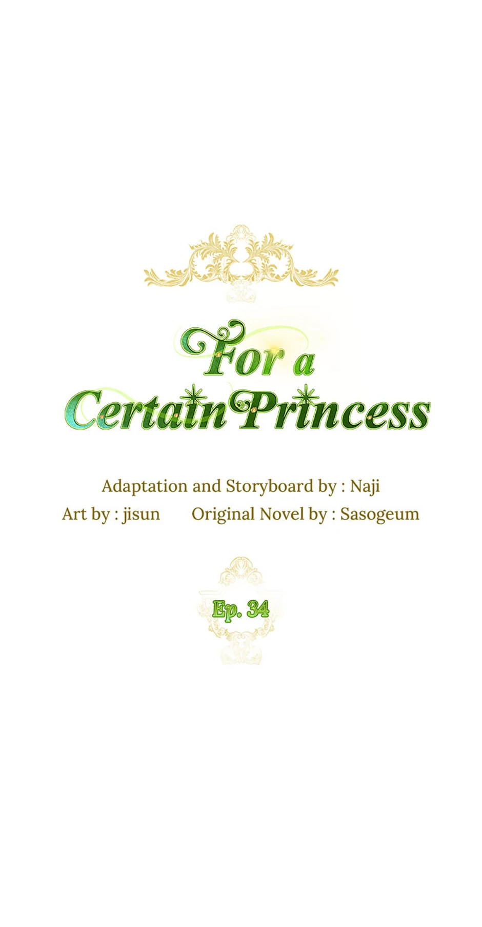 For a Certain Princess [Official] chapter 34 page 36