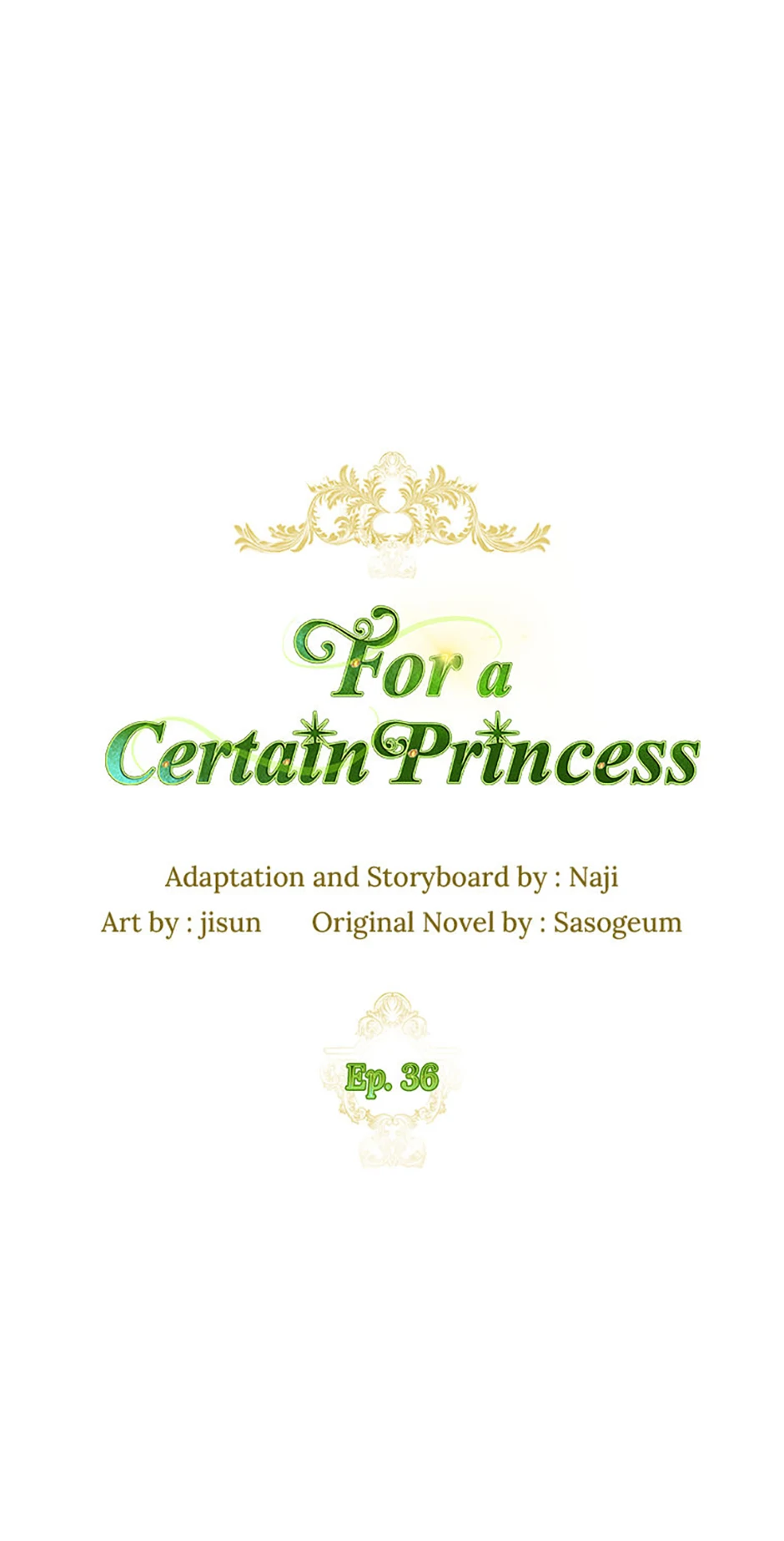 For a Certain Princess [Official] chapter 36 page 19
