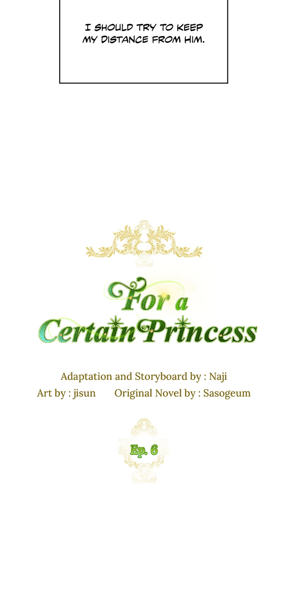 For a Certain Princess [Official] chapter 6 page 56