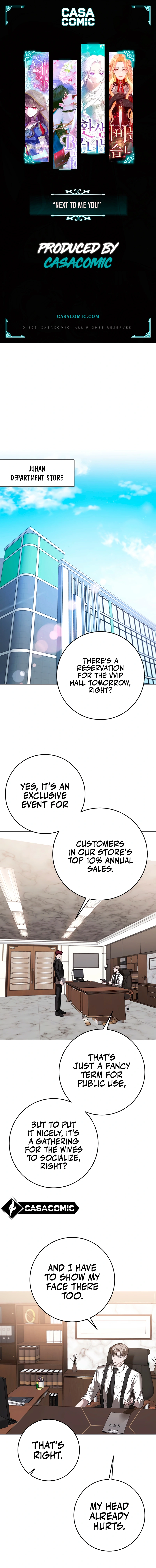 Next to Me, You chapter 21 page 1