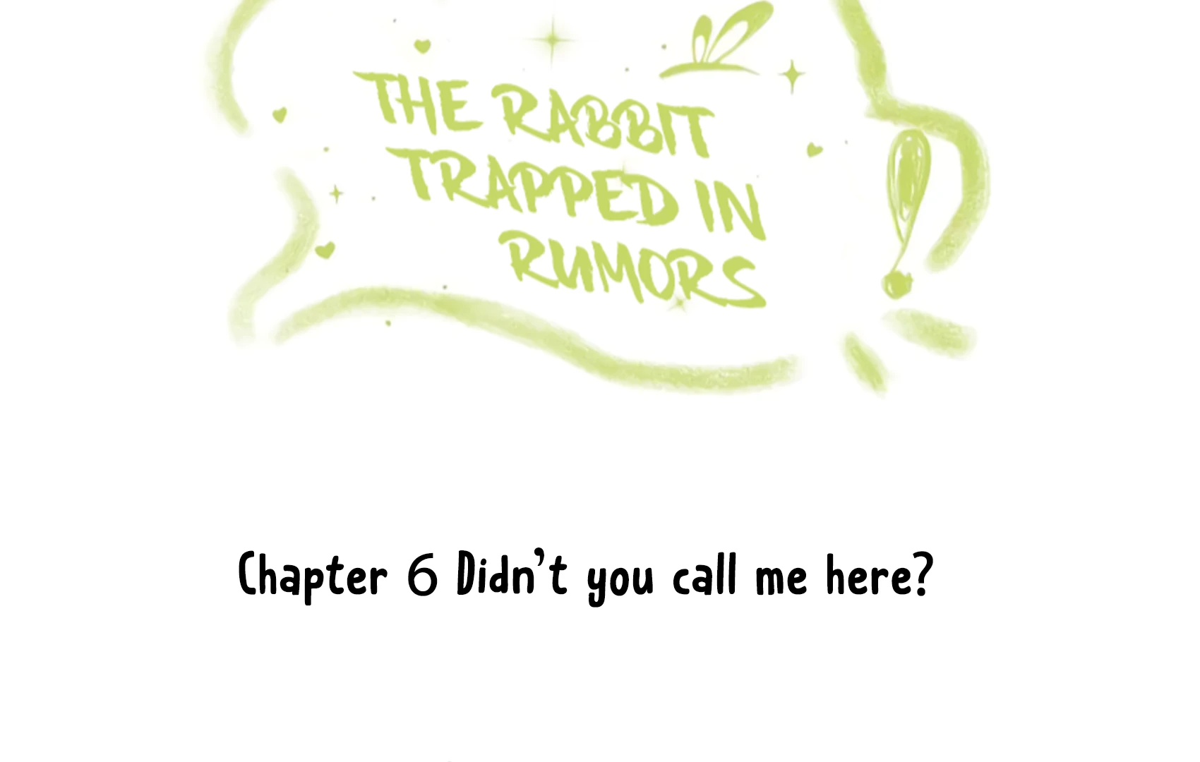 The Rabbit Trapped In Rumors chapter 6 page 5