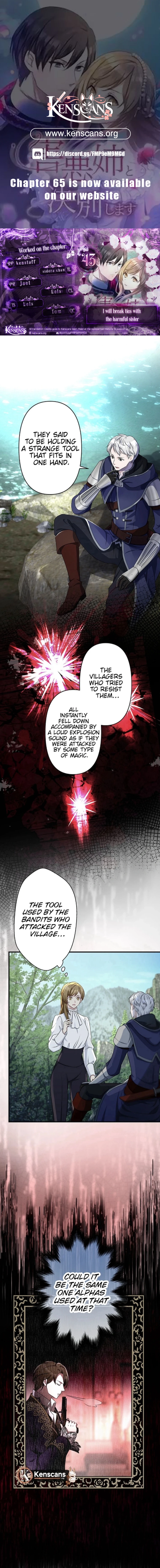 I will break ties with the harmful sister chapter 43 page 1