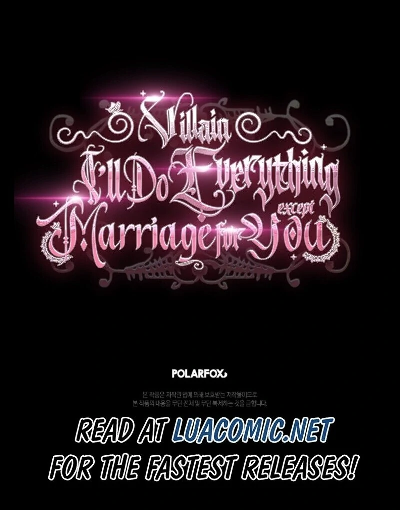 Villain, I’ll Do Everything Except Marriage for You! chapter 43 page 110
