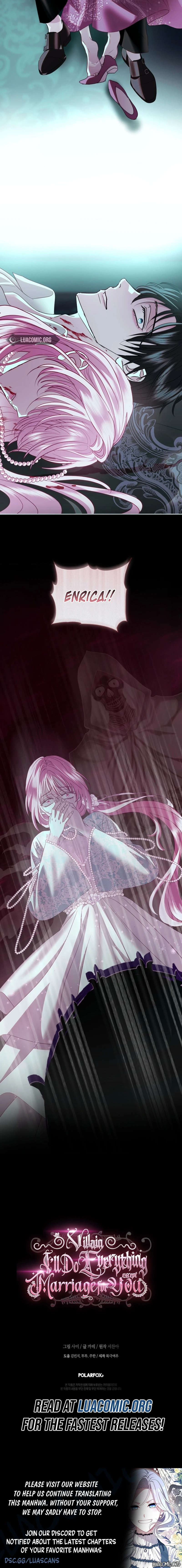 Villain, I’ll Do Everything Except Marriage for You! chapter 69 page 16