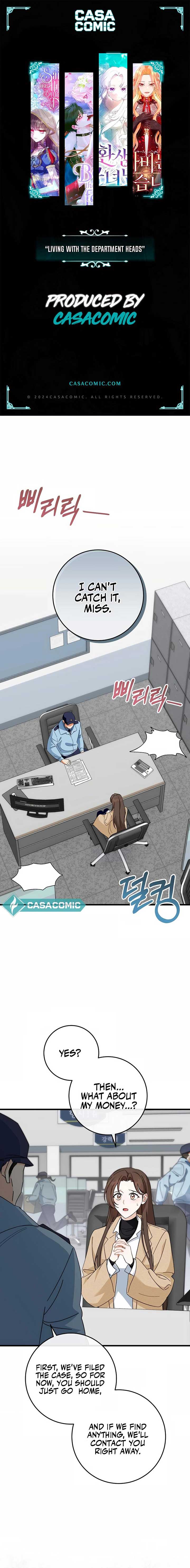 Living with the Department Heads chapter 1 page 1