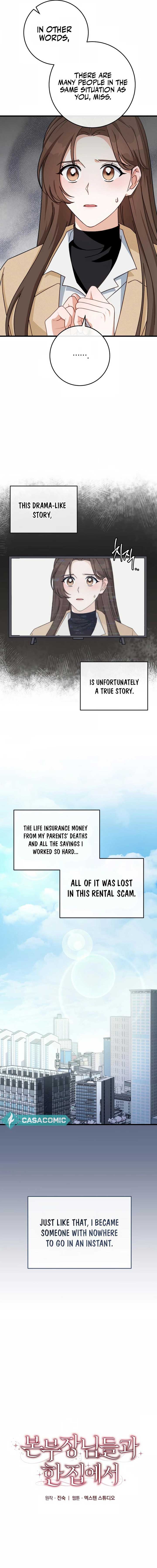 Living with the Department Heads chapter 1 page 3