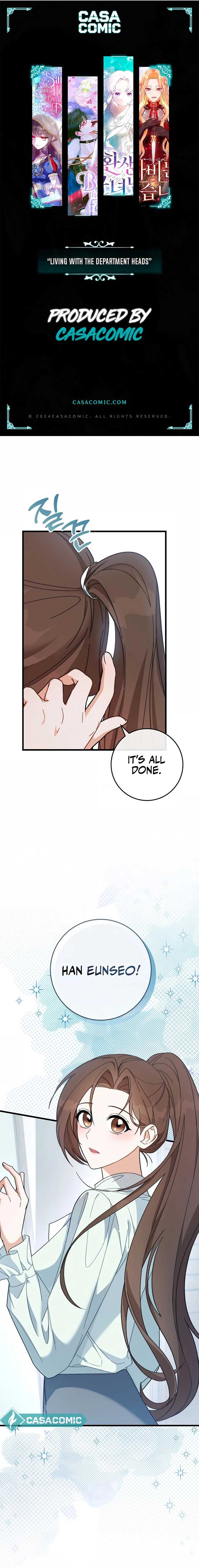 Living with the Department Heads chapter 3 page 1