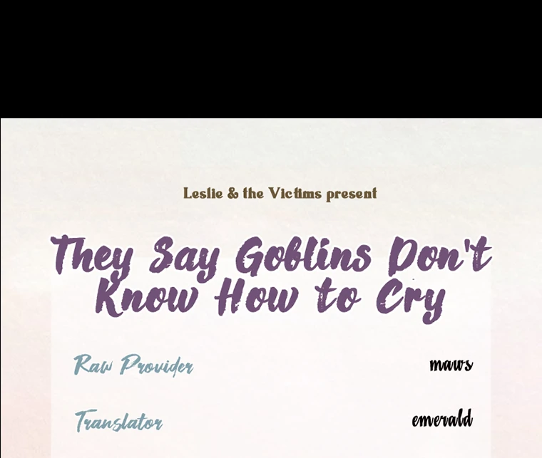 They Say Goblins Don’t Know How to Cry chapter 29 page 104