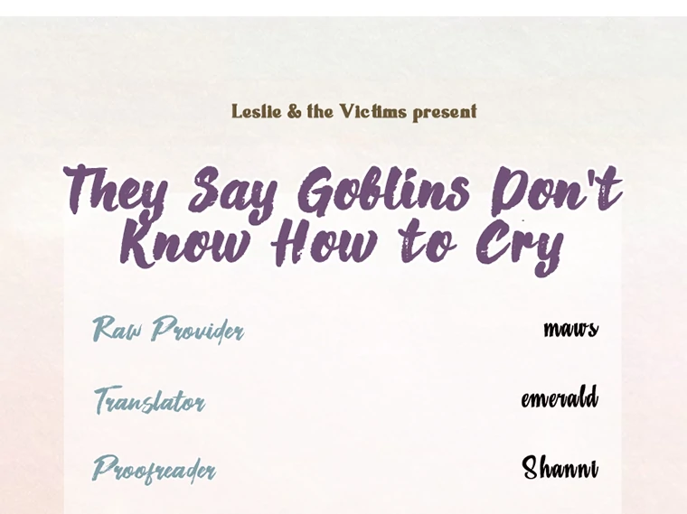 They Say Goblins Don’t Know How to Cry chapter 30 page 114