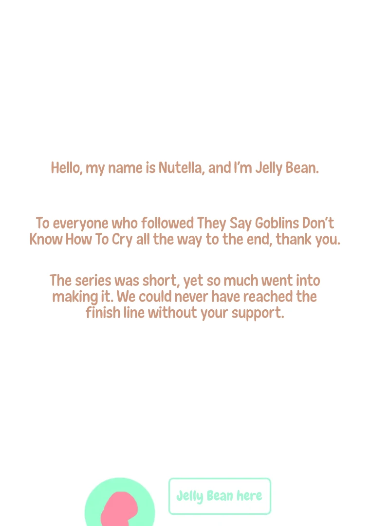 They Say Goblins Don’t Know How to Cry chapter 31.5 page 1