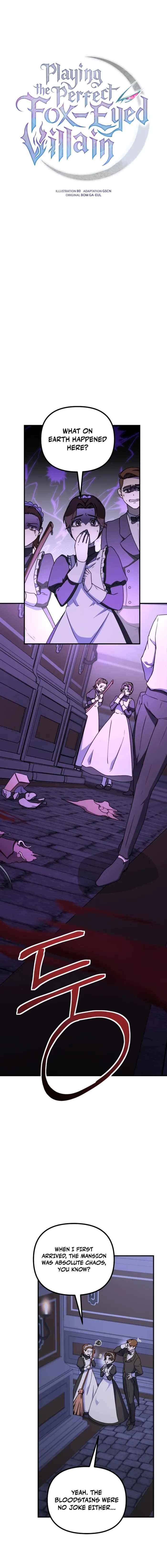 Playing the Perfect Fox-Eyed Villain chapter 44 page 1