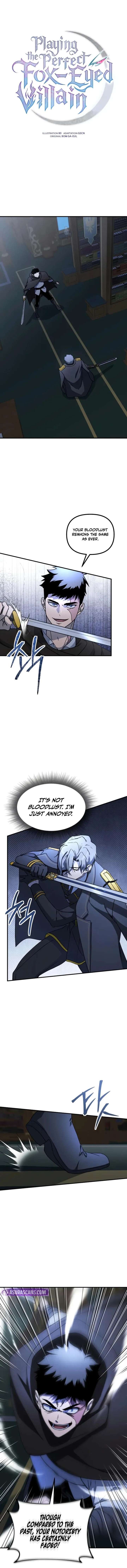 Playing the Perfect Fox-Eyed Villain chapter 49 page 1