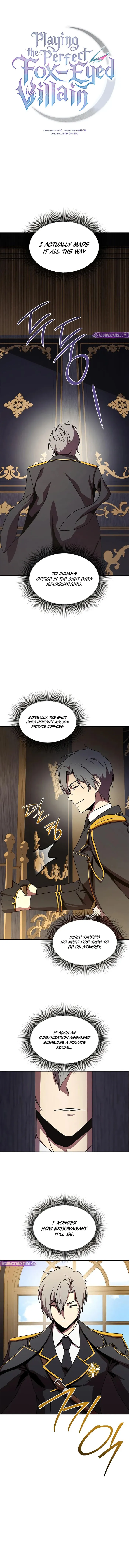 Playing the Perfect Fox-Eyed Villain chapter 9 page 1