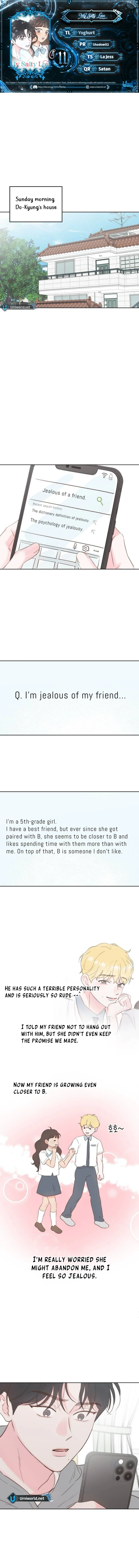 My Fake Love chapter 11 page 1