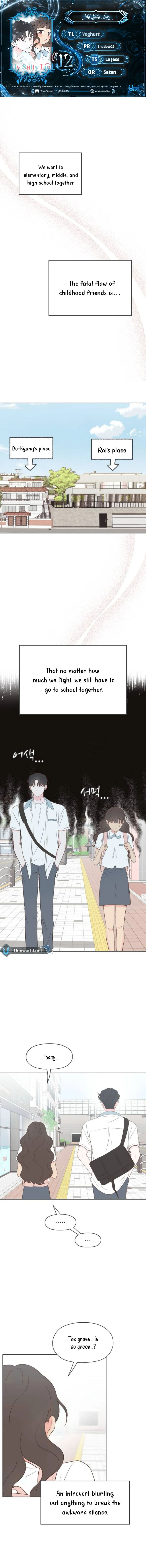 My Fake Love chapter 12 page 1