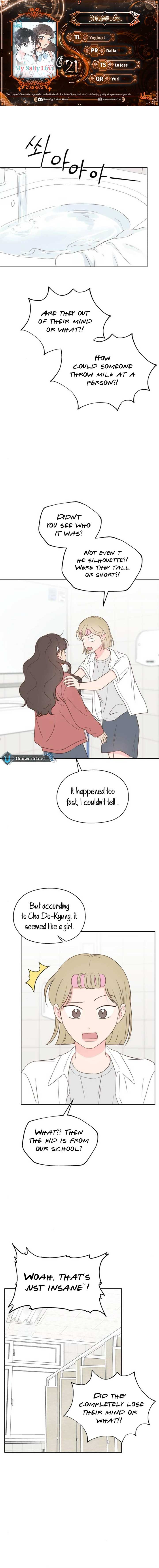 My Fake Love chapter 21 page 1