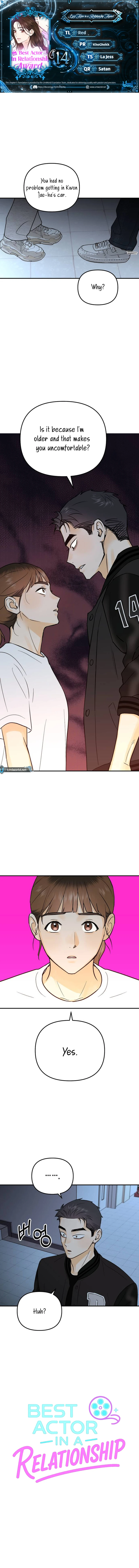 Best Actor in a Relationship Award chapter 14 page 1