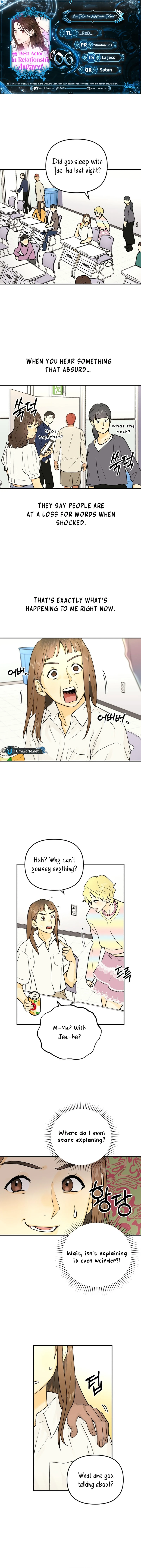 Best Actor in a Relationship Award chapter 6 page 1