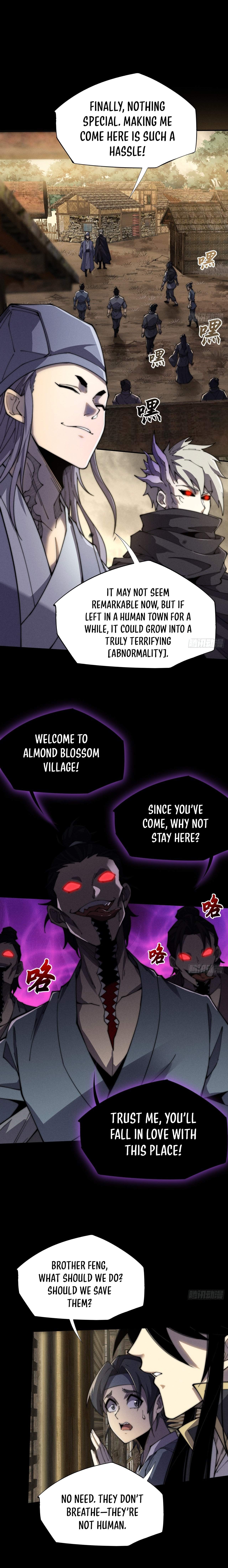 Sinister Immortal Path chapter 7 page 1