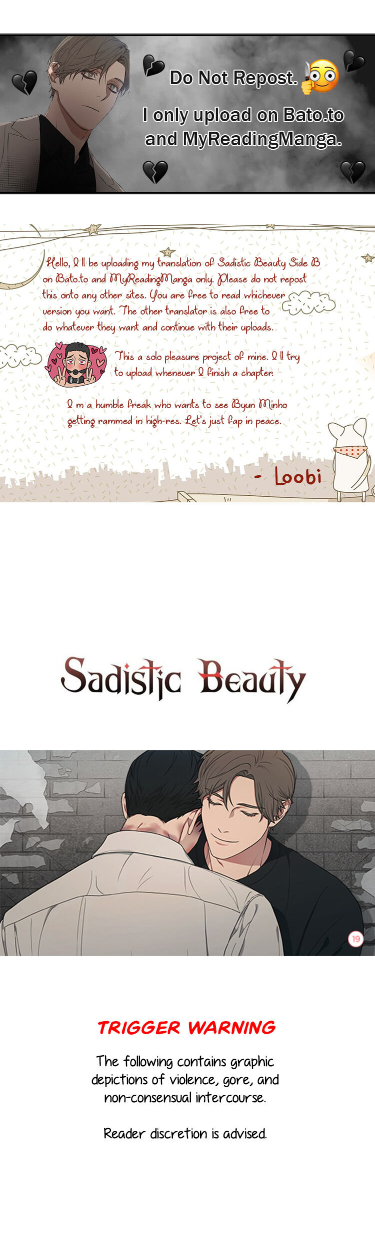 Sadistic Beauty BL (SideStory) chapter 3 page 1