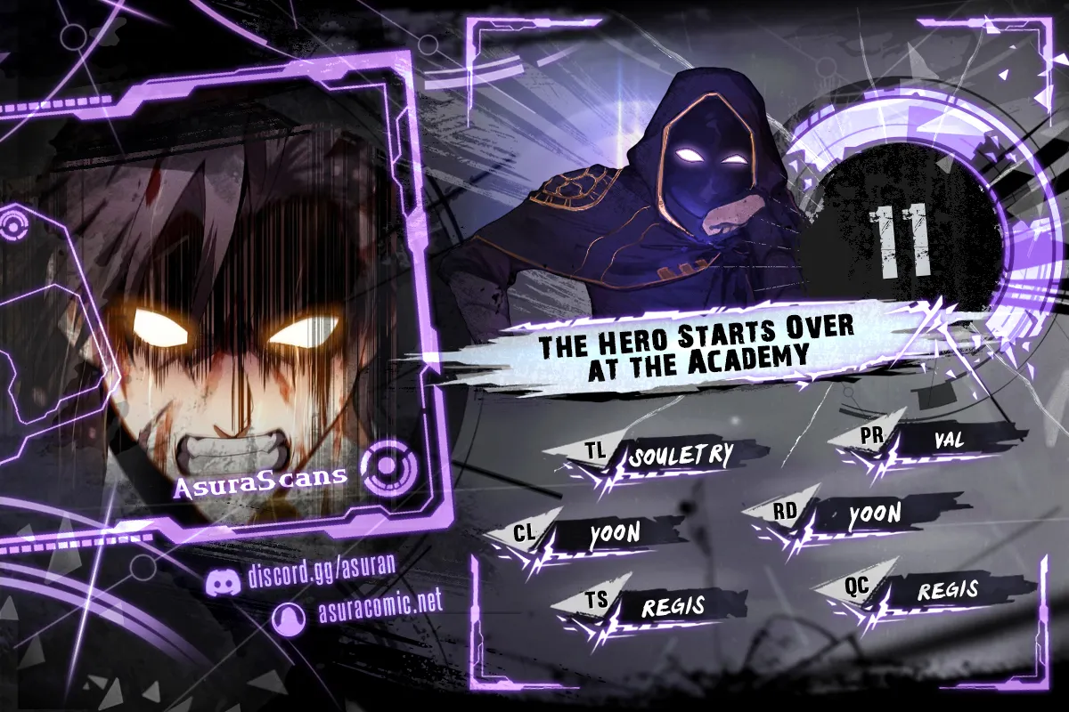 The Hero Starts Over at the Academy chapter 11 page 1