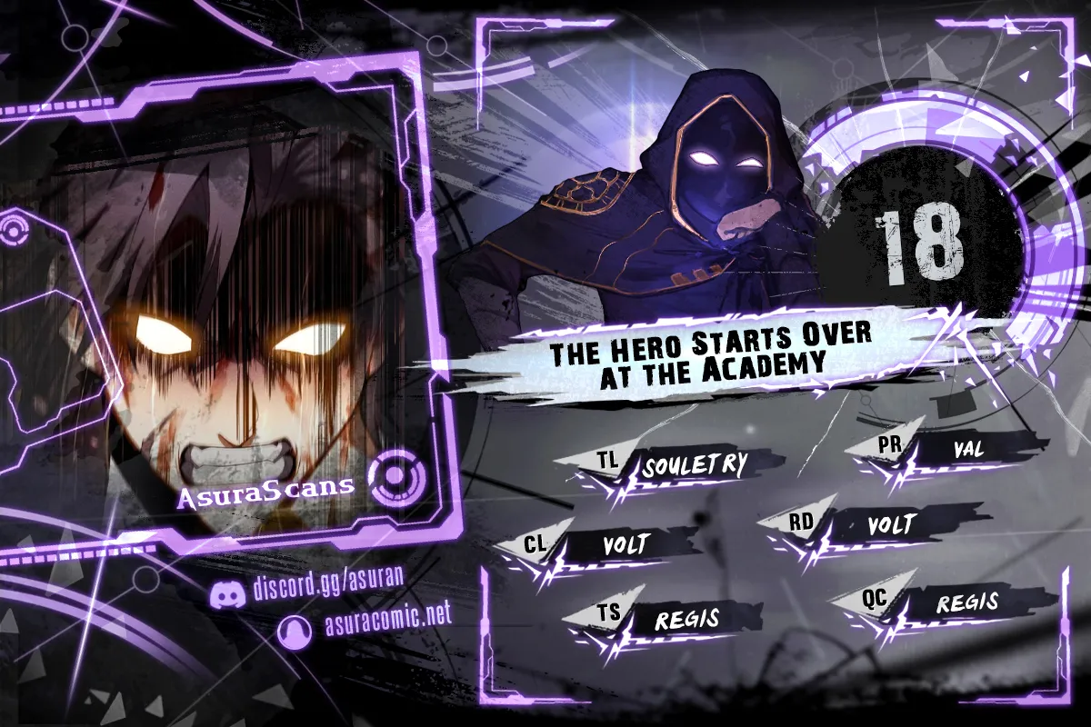 The Hero Starts Over at the Academy chapter 18 page 1