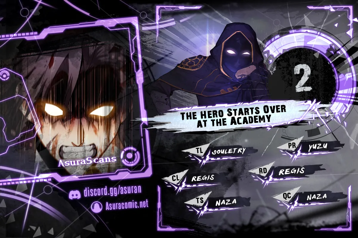 The Hero Starts Over at the Academy chapter 2 page 1