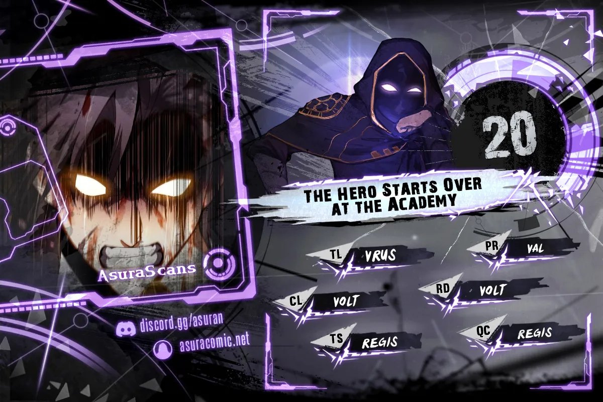 The Hero Starts Over at the Academy chapter 20 page 1