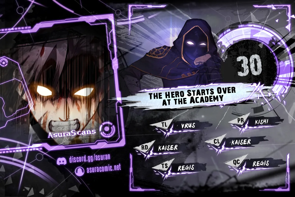 The Hero Starts Over at the Academy chapter 30 page 1