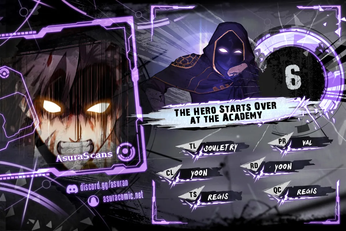The Hero Starts Over at the Academy chapter 6 page 1